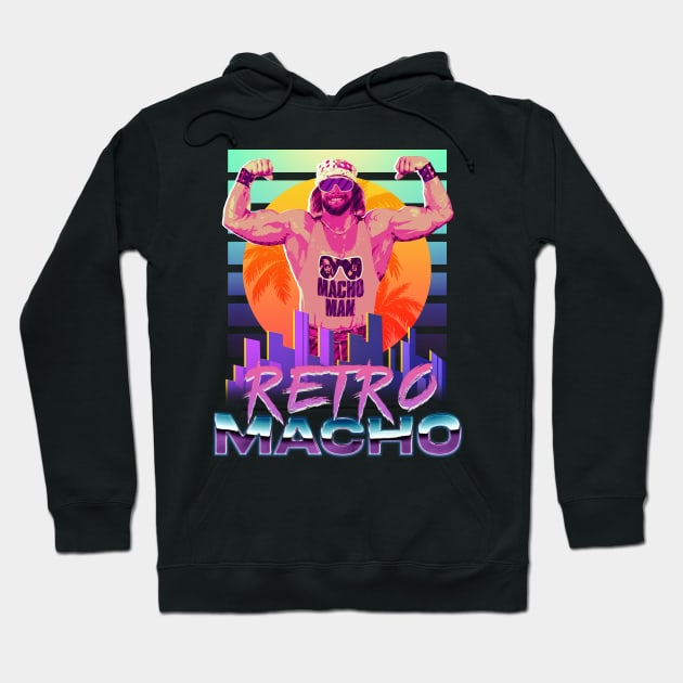 Retro Macho Hoodie by RetroVania